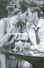 Date at the Cafe by Maria Kudryavtseva / Keru