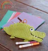 Lily Sugar n Cream-Alligator pencil case - Free