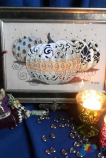 Elegant Pumpkins 2. Marie Barber.