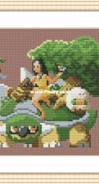 My Easy Stitch - Pocahontas Fantasy by Oly Krumax