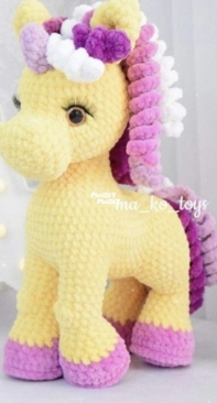Ma-Ko-Toys - Maria Konovalova - Unicorn - English