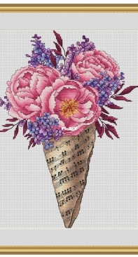 SA-Stitch - A Bouquet of Peonies by Svetlana Sichkar