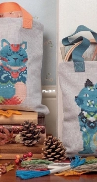 Catastic Treats by Maria Diaz from Cross Stitcher 427 PCS + XSD