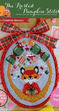 The Frosted Pumpkin Stitchery - Cooper's Christmas Memory PCS + XSD