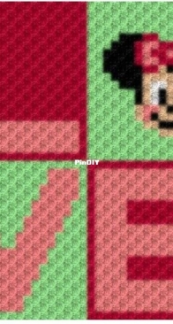 Two Magic Pixels - Minnie Mouse Love