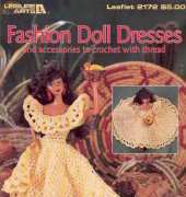 Leisure Arts 2172 Fashion Doll Dresses by Lucille LaFlamme