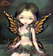 HAED HAEJBG52 Fairy with dried flowers by Jasmine Becket-Griffith