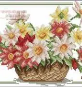 Hafty Polski 4050 Flowers in the Basket