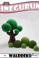 Dinegurumi - Sandra Haupt - Wood Decoration - Wladdeko - German - Free