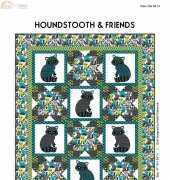 Heidi Pridemore-Houndstooth and Friends Quilt-Free Pattern
