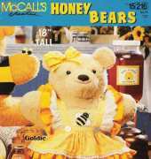 McCalls Creates 15216 Honey Bears