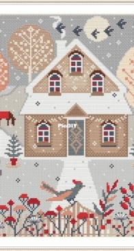 House in Winter by Maria Ovsyannikova
