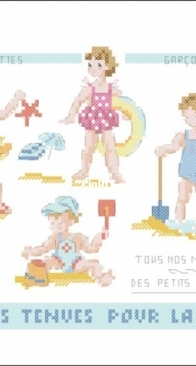 Vacances à la mer maillot de bains from Agenda 2021 - Enfance enchantée - by Véronique Enginger XSD + PCS