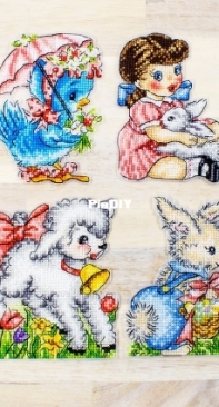 Letistitch L8032 Easter Ornaments