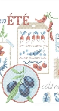 Point de Croix magazine - Saveurs d'été  XSD + PCS