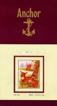 Anchor AD168 Woodland Fawn from Cross Stitch Collection 116 XSD