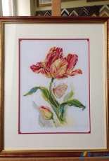 Tulip and butterfly from the firm Alice.