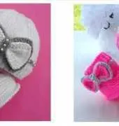 Baby Booties and Hat by Elena Mitchell