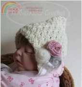 Ambassador Crochet - Abbey Rose Bonnet