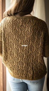 Giesel Cardigan by Irina Anikeeva - Vernal: Collection of Warm Weather Knitwear - Russian