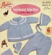 Robin 804 - Continental Baby Wear Pram Set VINTAGE