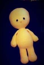 JellyBean Dreams - Lauras Crochet - Laura-Claire Sands - Ava Big Head doll - Free