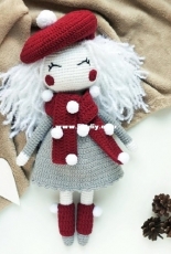 House Sleeping Toys - Maria Kostychenko - Crochet pattern Flavia doll