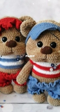 Olya and Toys - Olga Shkarlatyuk - Bear Tosha  - Russian