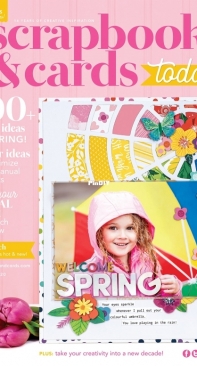 Scrapbook and Cards Today  Spring 2020
