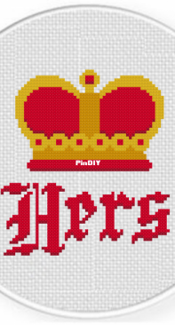 Daily Cross Stitch - Hers