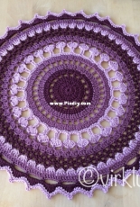 Virklust -Karin Ashammar- Cauliflower Mandala- Free