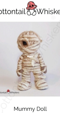 Cottontail and Whiskers - Bea King - Mummy Doll