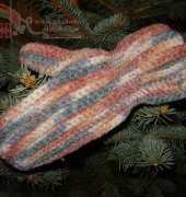 Crochet Mittens - by Cathy Mangaudis