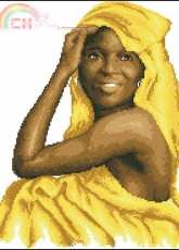 Vervaco 35.151 Lady in yellow pcs