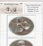 babydoll hand knit A3 lacy pram 4-7"