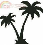 Artecy Cross Stitch - Palm Tree Design 2