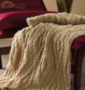 Annies Attic - Embossed Diamonds Throw