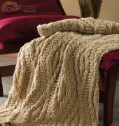 Annies Attic - Embossed Diamonds Throw