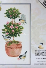 Heritage Crafts - Valerie Pfeiffer Harmonies VPTR930 Topiary Rose XSD