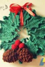 The Lazy Hobbyhopper - Pradeepa - Christmas Wreath - Free