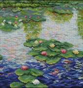 Claude Monet Water Lily 4011 from Hafty Polskie 5 2004 XSD