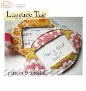 Luggage tag with Soubelle