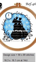 Los Disenos De Inma -Silueta Disney Ref.462 - Cinderella -