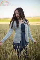 Hada Knits-From Way Back Cardigan by Hanna Maciejewska