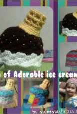 Mommas Hooks - Autumn Hegler - Ice Cream Scoop Hat