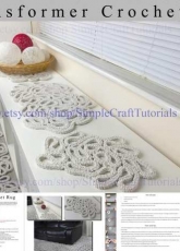 Simple Craft Tutorials - Lolly Wool - Julia Verbytska - Transformer Crochet Rug