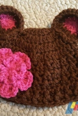 Brooke Rabideau- Crisscross Teddy Bear Hat- Free