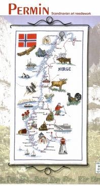 Permin 90-1540 Map of Norway XSD