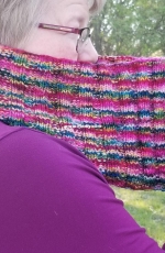Chaos into Calm Cowl by Susan Crowell-Free