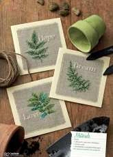 Turning Leaves Cards by Maria Diaz from Cross Stitcher 256 PCS